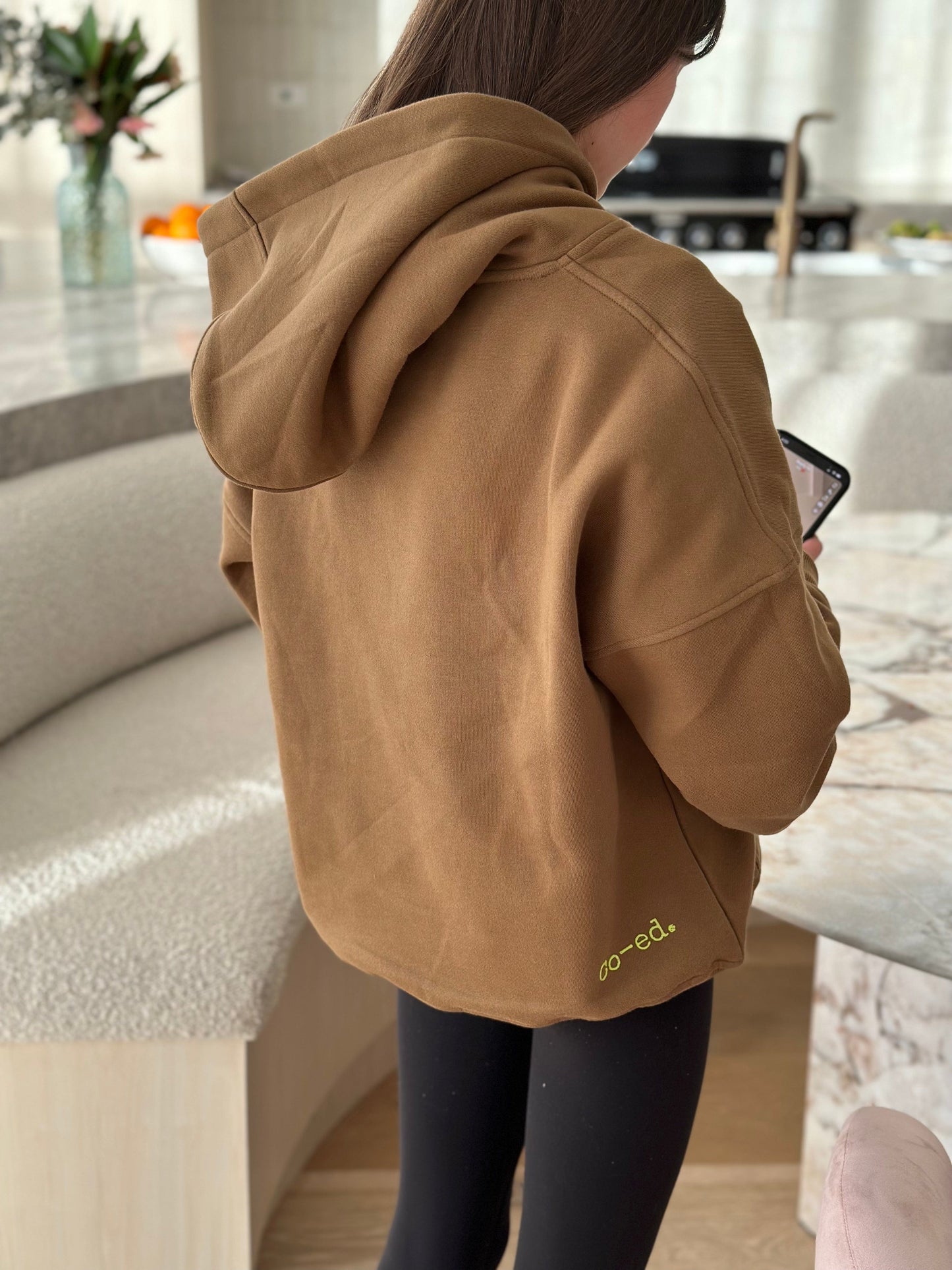 Co-ed Sweat Club Hoody - Olive Hoodies