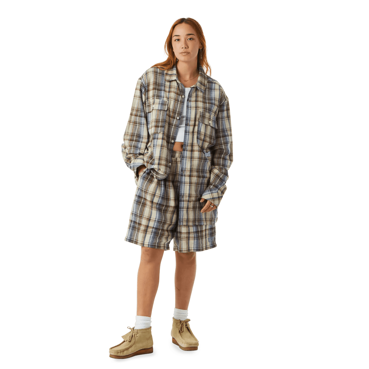 HUF Banks Flannel Shirt Shirts