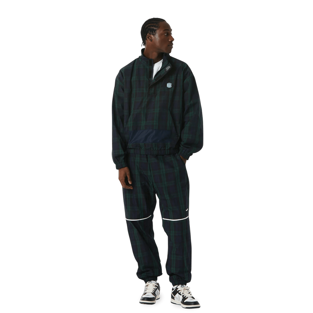 HUF Camden Plaid Track Jacket Outerwear