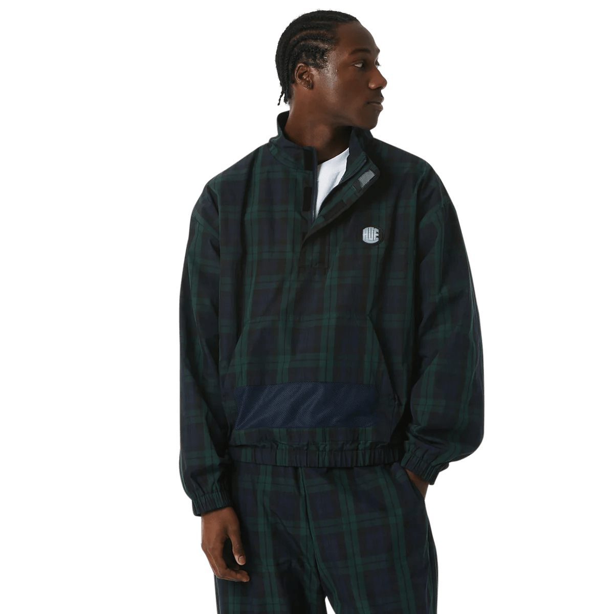 HUF Camden Plaid Track Jacket Outerwear