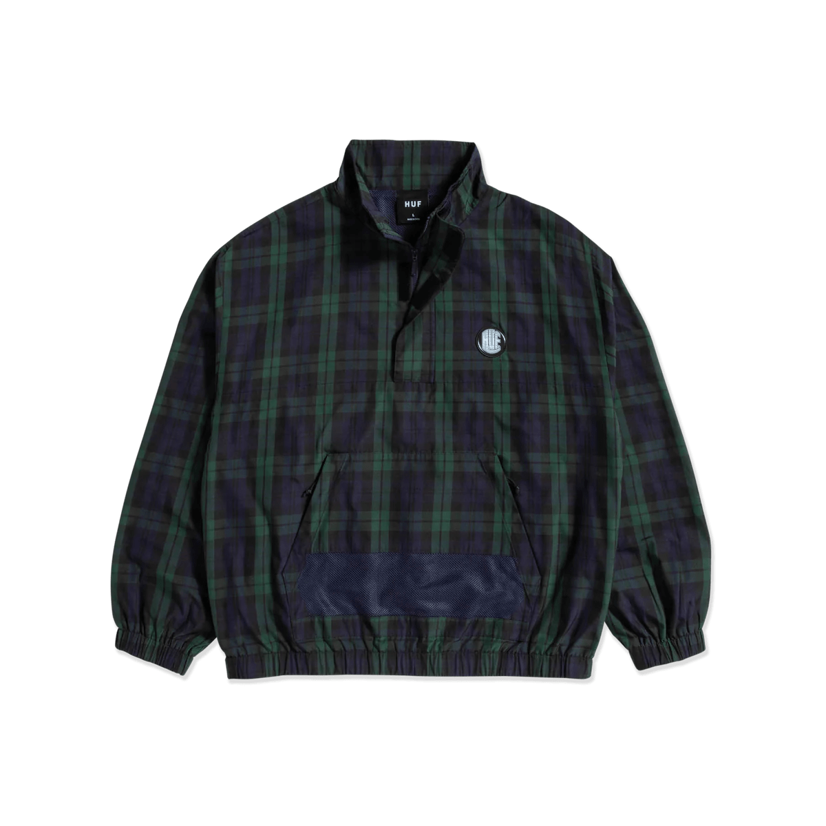 HUF Camden Plaid Track Jacket Outerwear