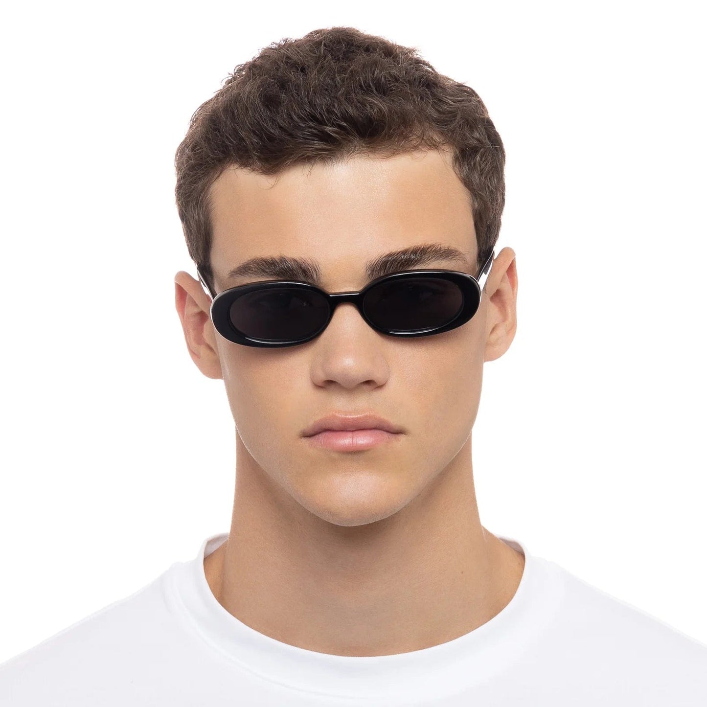 Le Specs Outta Love Black Sunglasses