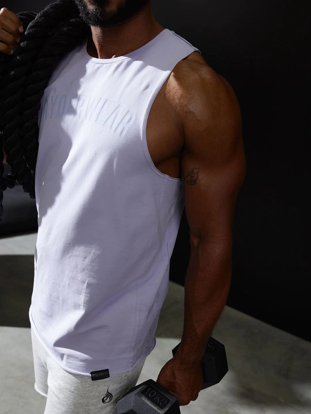 Ryderwear Force Baller Tank Lavender Muscle Tanks