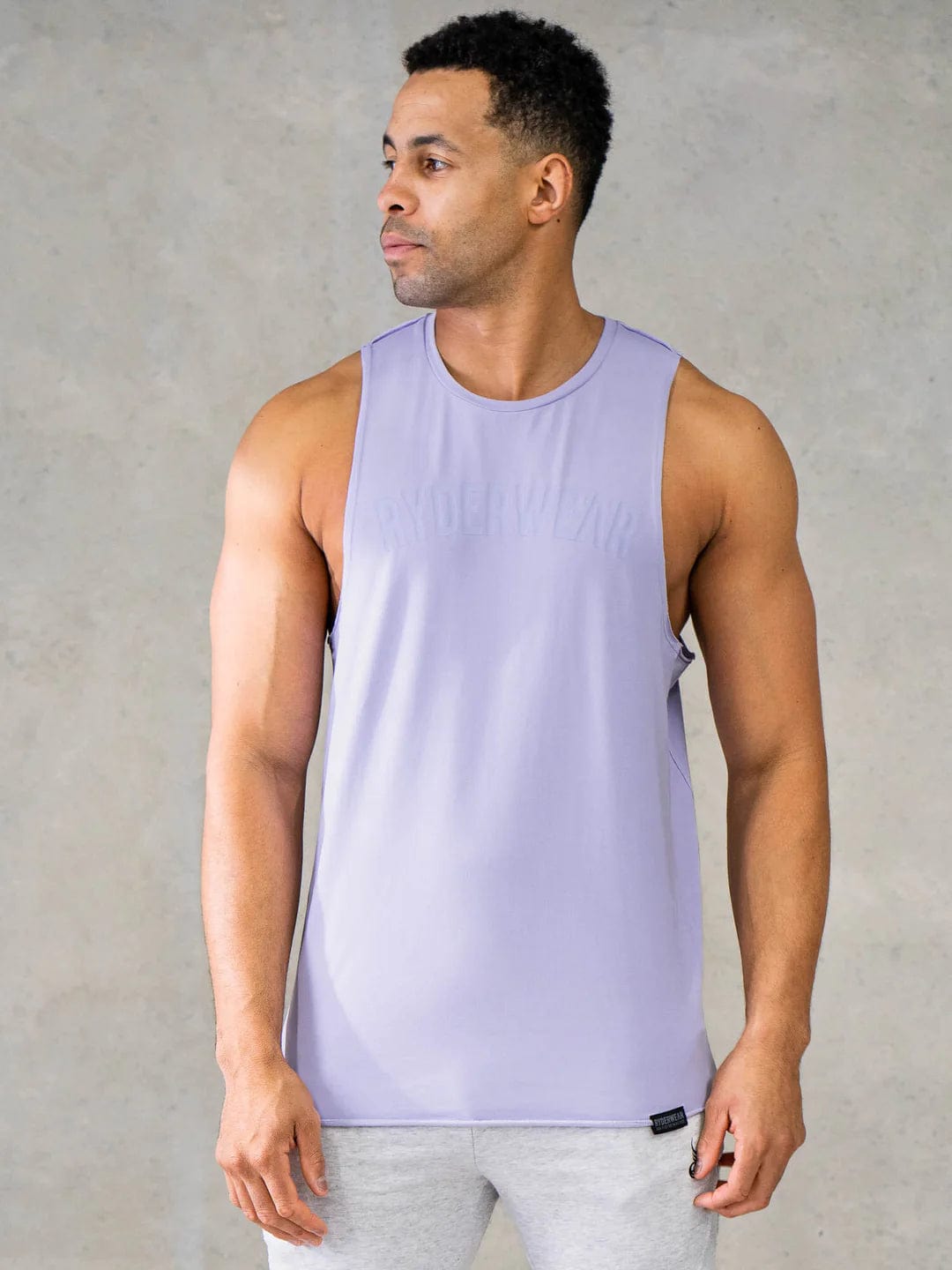 Ryderwear Force Baller Tank Lavender Muscle Tanks
