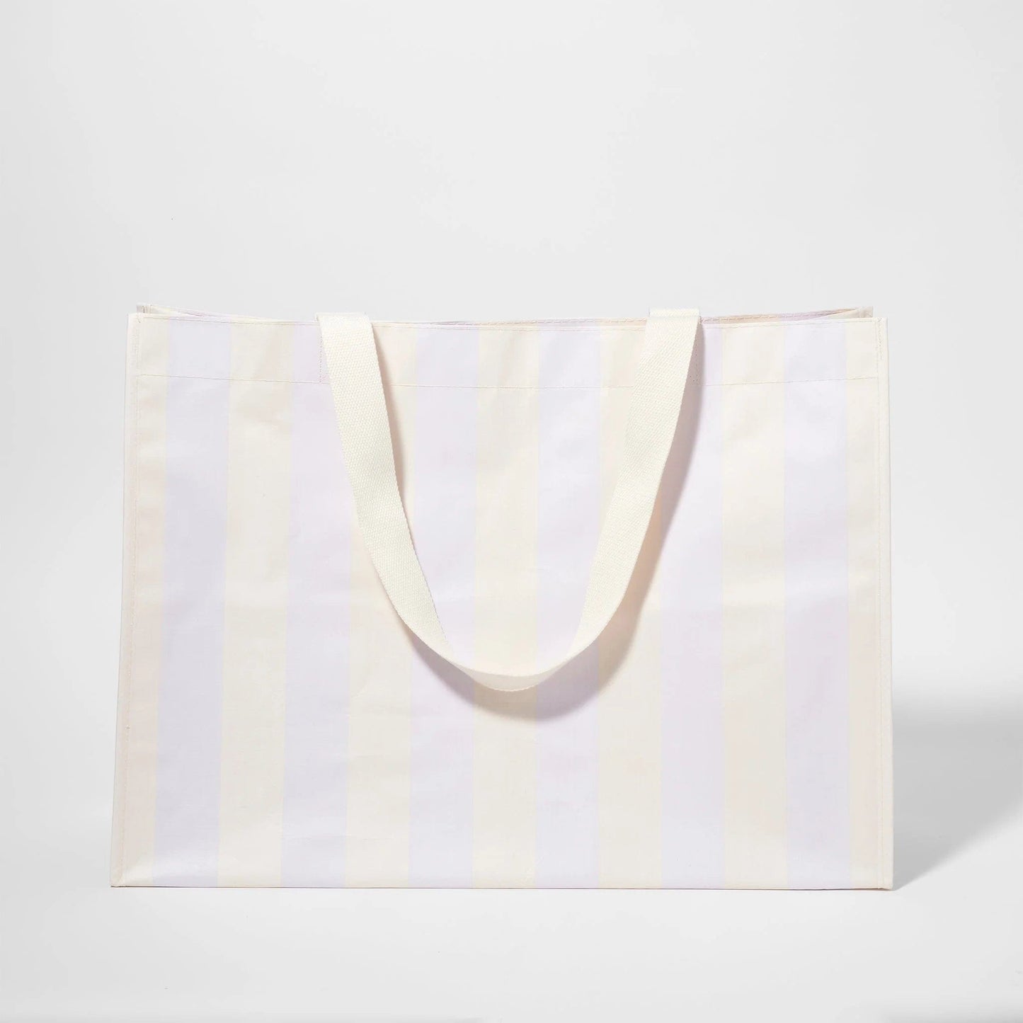 SUNNYLiFE Carryall Beach Bag - Rio Sun Pastel Lilac Stripe Beach Bag