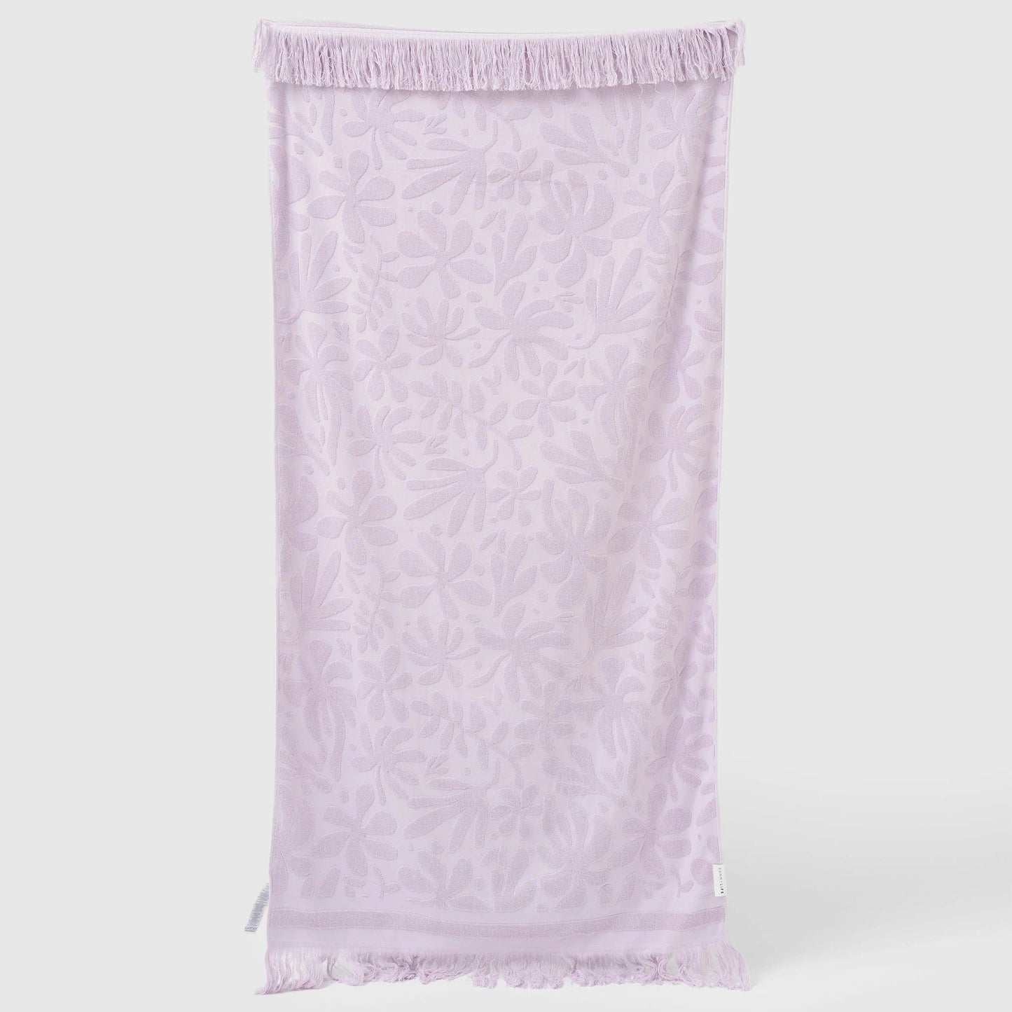 SUNNYLiFE Luxe Towel - Rio Sun Pastel Lilac Beach Towel
