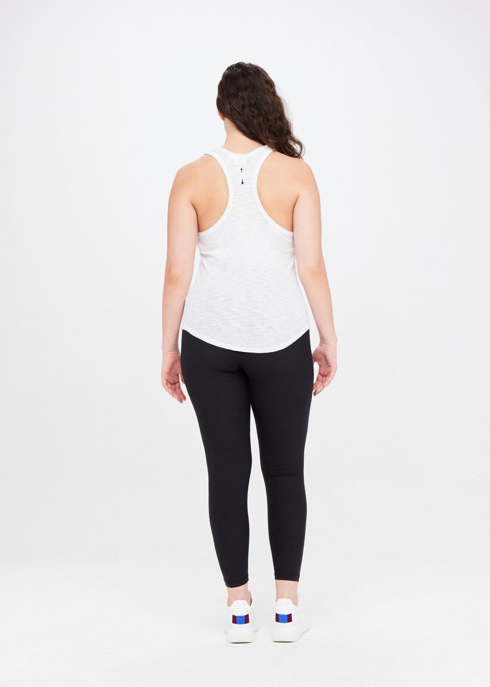 The Upside Frankie Rib Tank - White Tanks