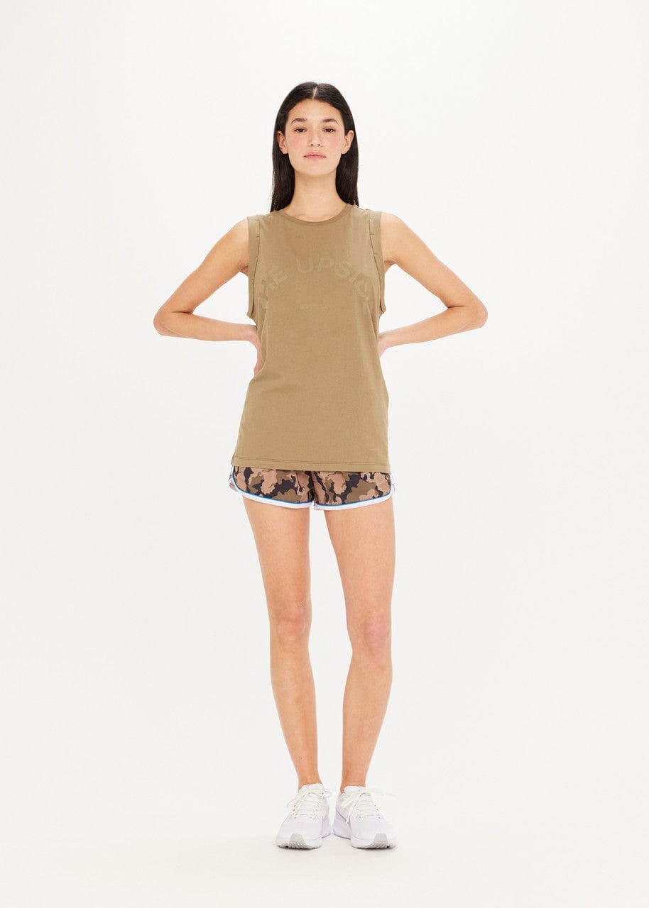 The Upside Jeet Tank - Olive Muscle Tanks