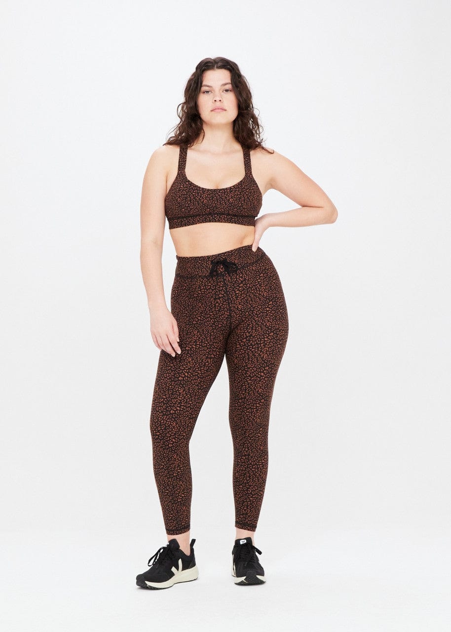 The Upside Leo Midi Pant in Leopard Leggings