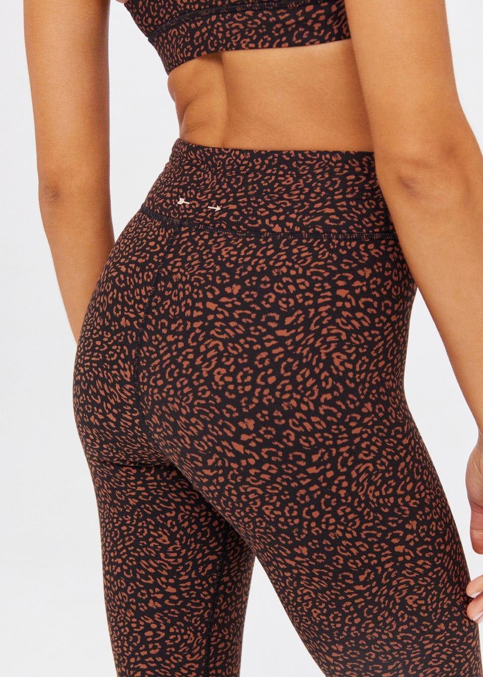 The Upside Leo Midi Pant in Leopard Leggings