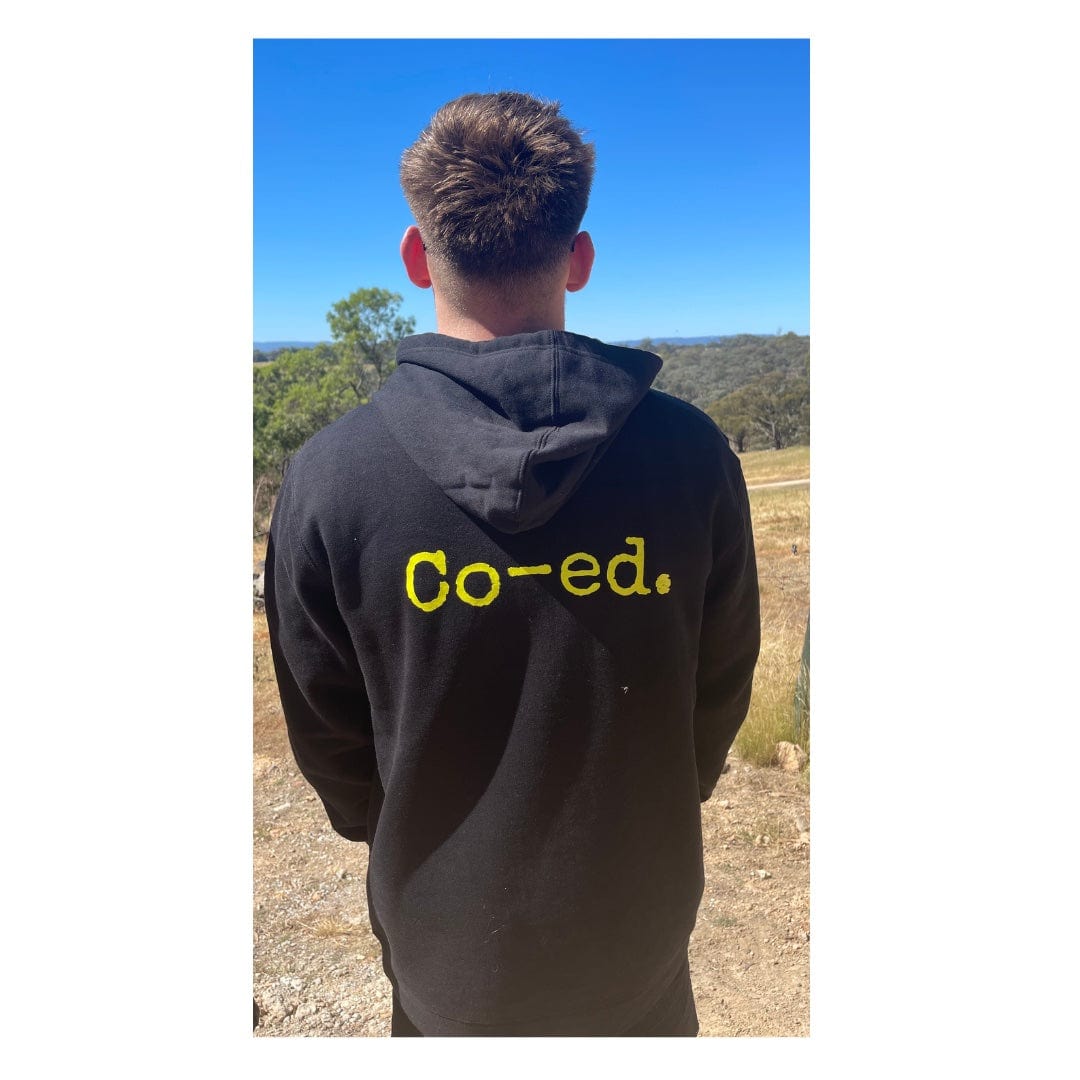 Co-ed Sweat Club Standard Hoody - Black Hoodies