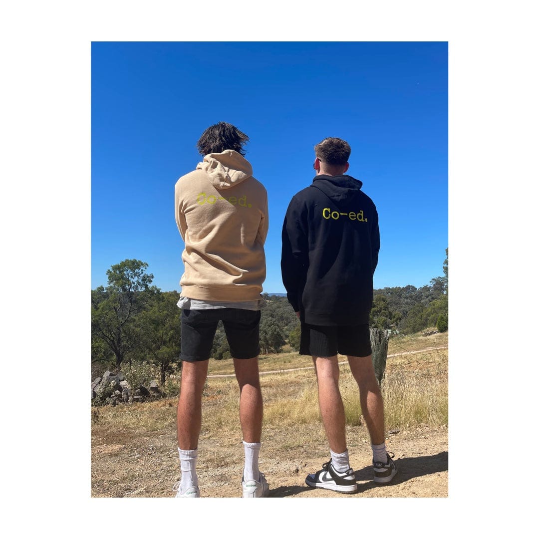 Co-ed Sweat Club Standard Hoody - Black Hoodies