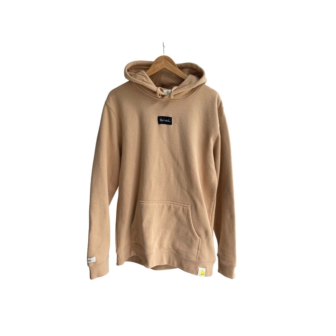 Co-ed Sweat Club Standard Hoody - Tan Hoodies