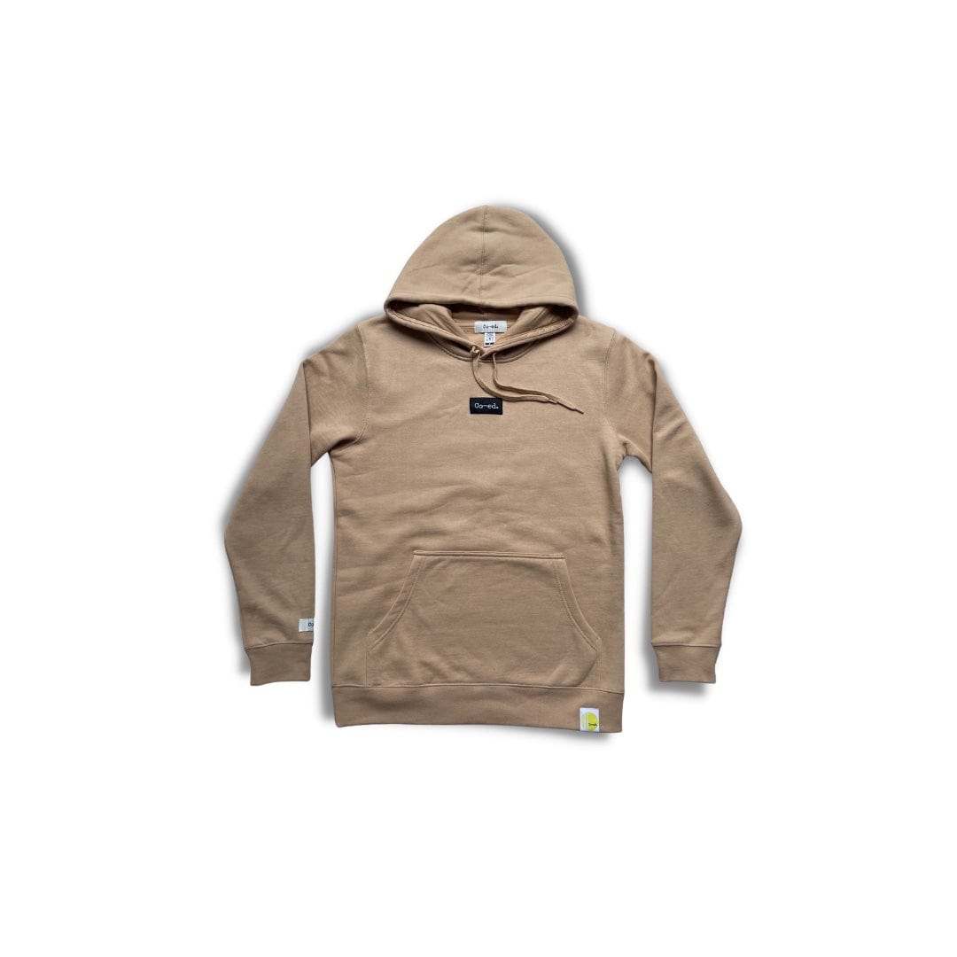 Co-ed Sweat Club Standard Hoody - Tan Hoodies