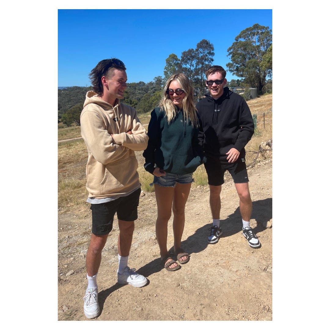 Co-ed Sweat Club Standard Hoody - Tan Hoodies