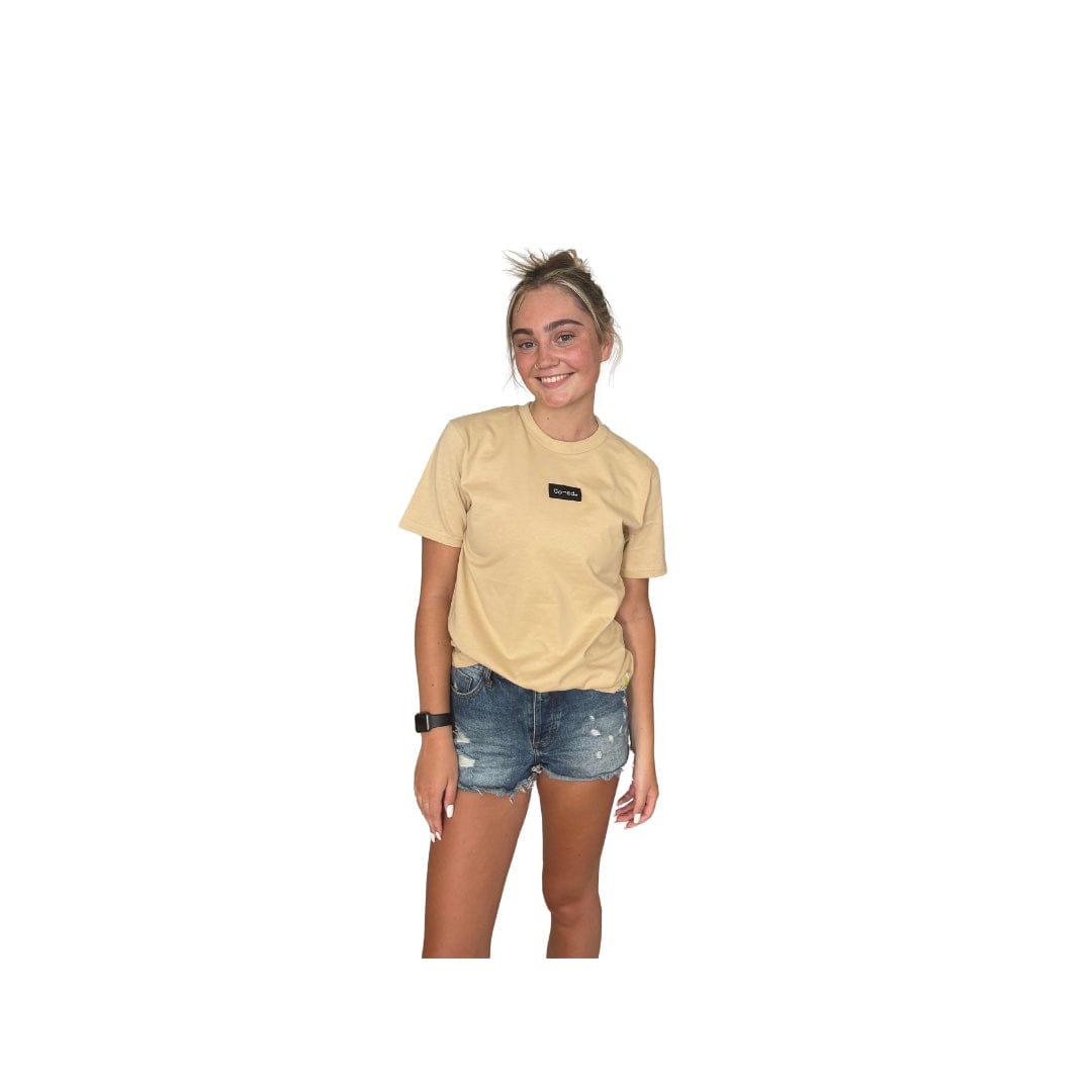 Co-ed Sweat Club Standard Tee - Tan T-Shirts