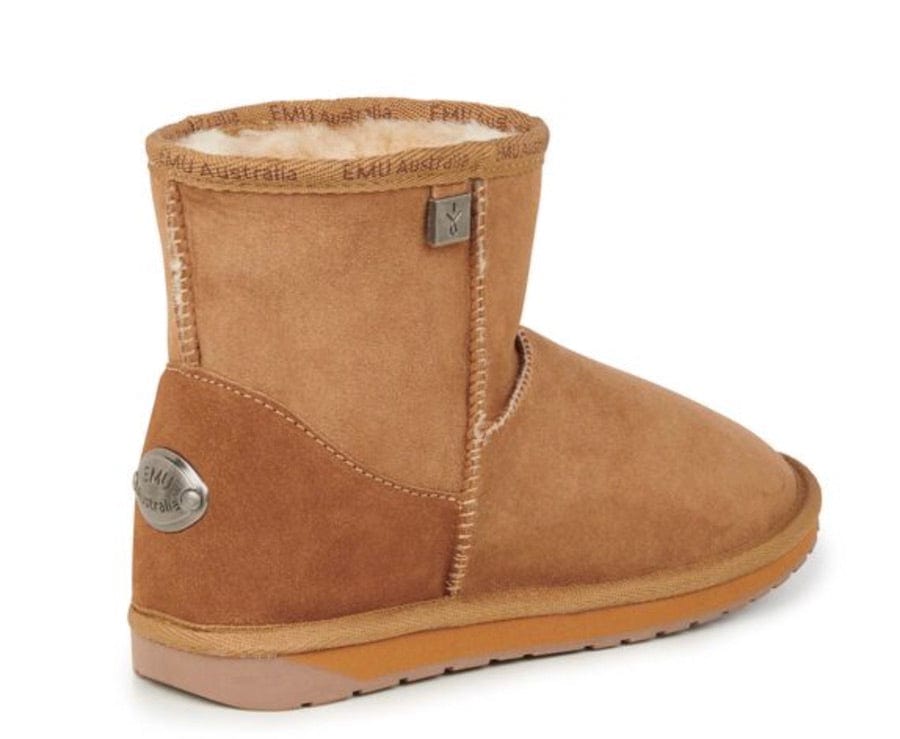 Emu Australia Platinum Stinger Mini Chestnut Slippers