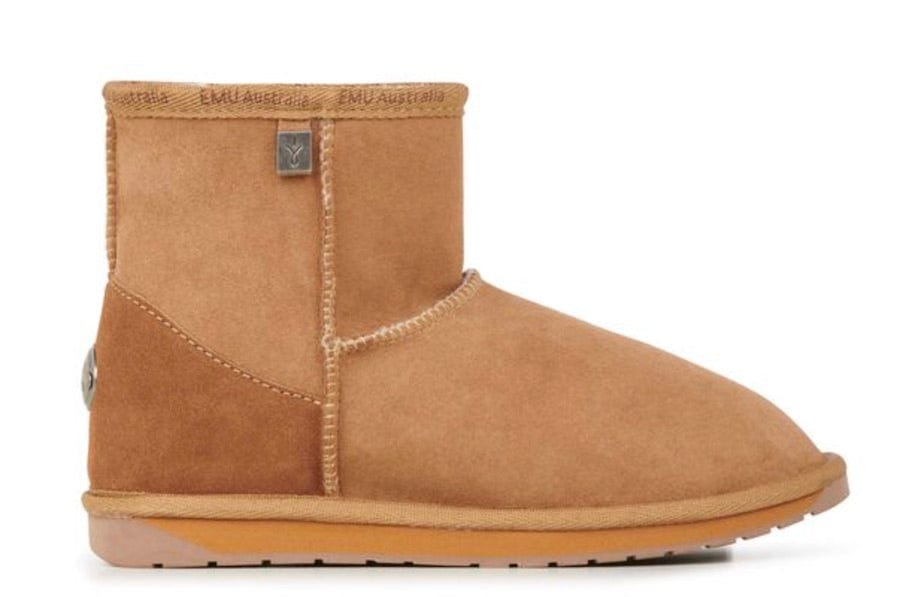 Emu Australia Platinum Stinger Mini Chestnut Slippers