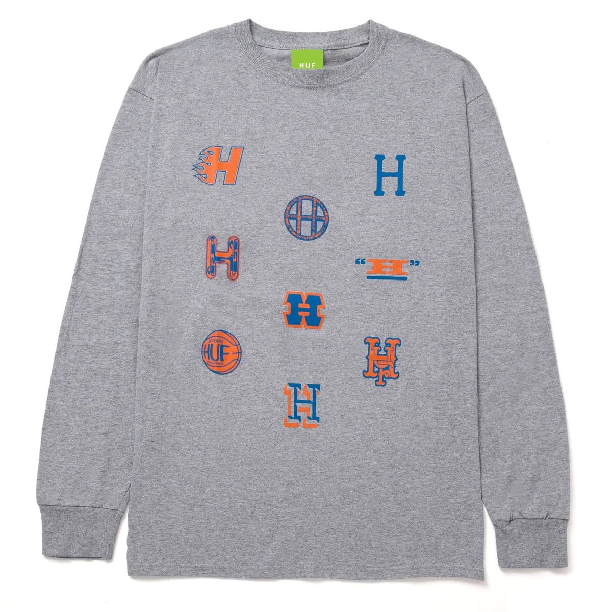 HUF Allstar Team Long Sleeve T-Shirt Long Sleeve T-Shirts