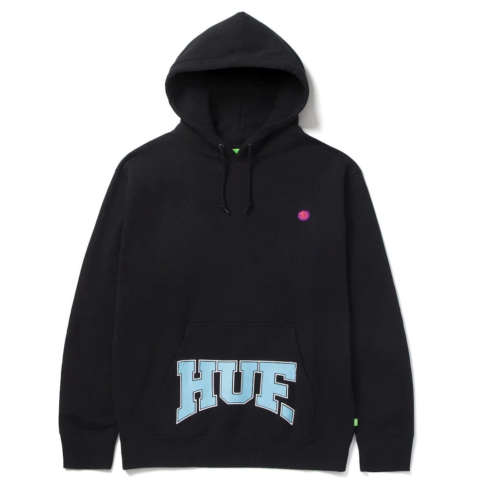 HUF Draft Pick Pullover Hoodie - Black Hoodies