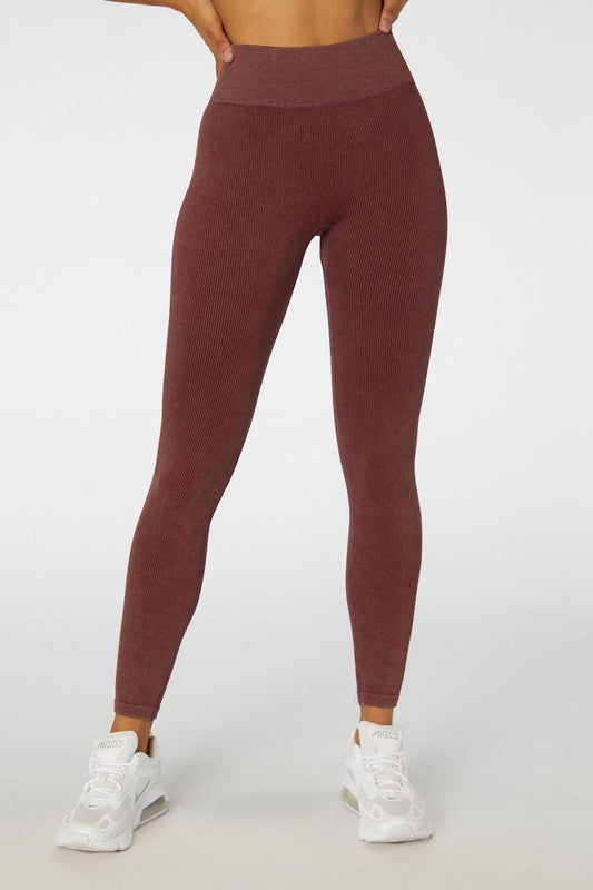 L'URV Isla Seamless Legging Dark Cherry Leggings