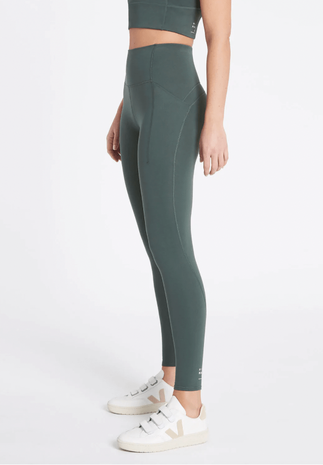 Nimble Activewear Walk Along Long Legging Cosy - Deep Jade Leggings