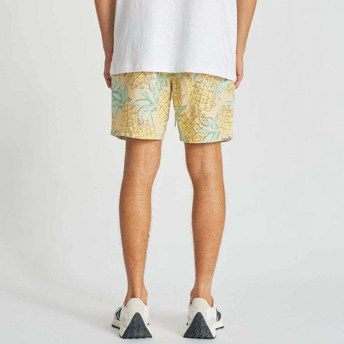 Nomadic Paradise Surfs Up Beach Short Shorts - Mens