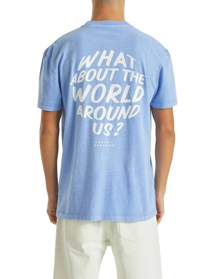 Nomadic Paradise World Relaxed Tee - Pigment Lilac T-Shirts