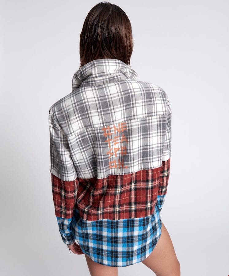 One Teaspoon Indecision Flannel Shirt Shirts - Womens
