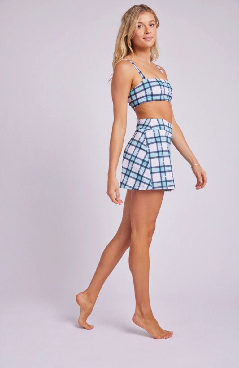 Onzie Tennis Skirt - Forever Plaid Tennis Skirt