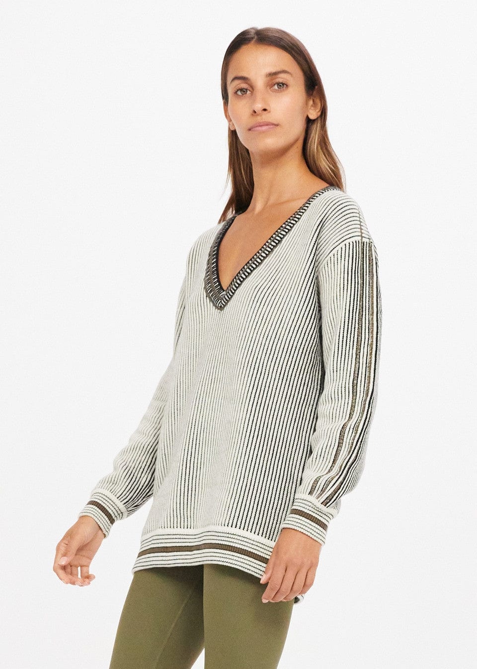The Upside Louie Sweater - Shell Sweaters