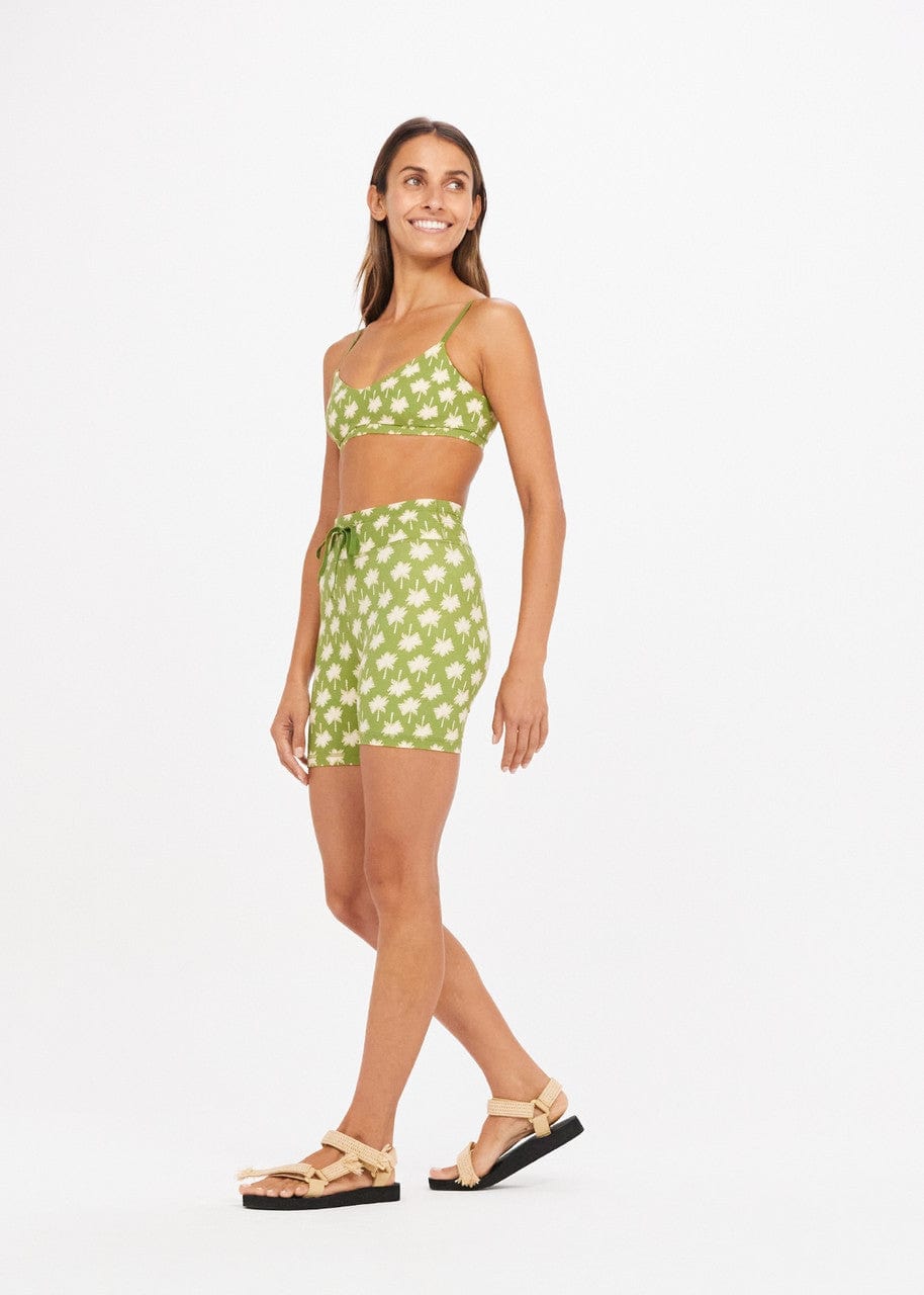 The Upside Loulu Spin Short - Kiwi Palm Bike Shorts