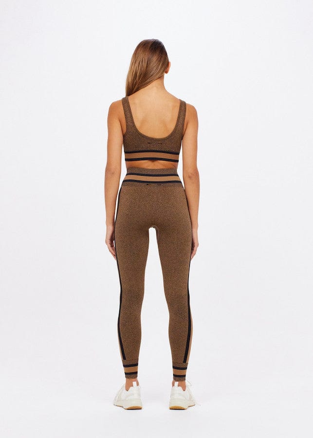 The Upside Marle Seamless Midi Pant - Cinnamon Leggings