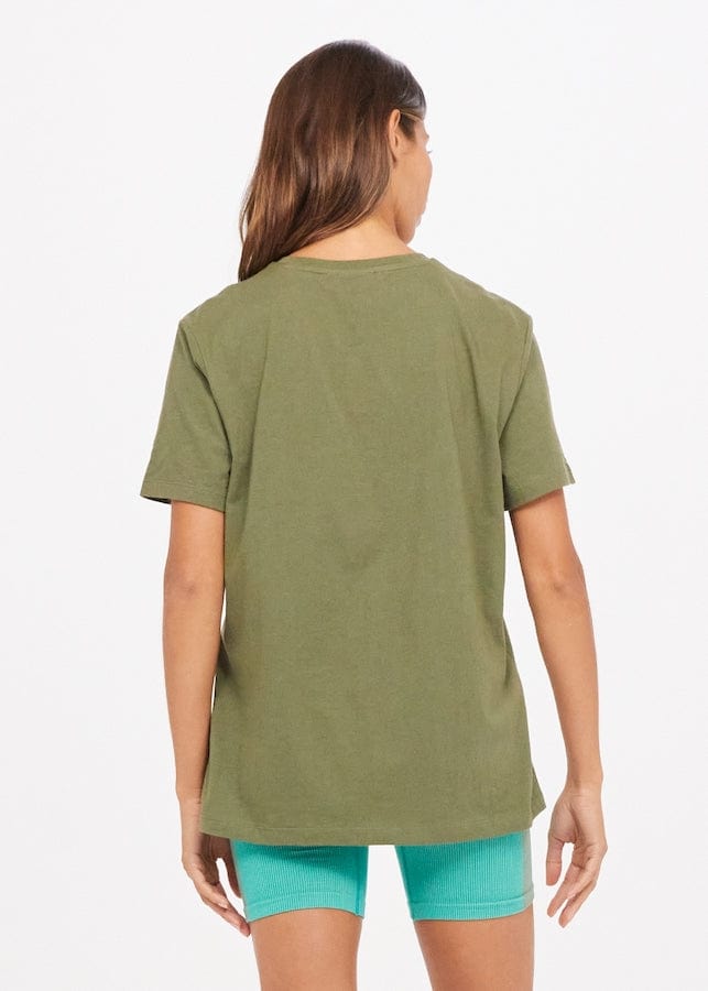 The Upside Tee - Olive T-Shirts - Womens