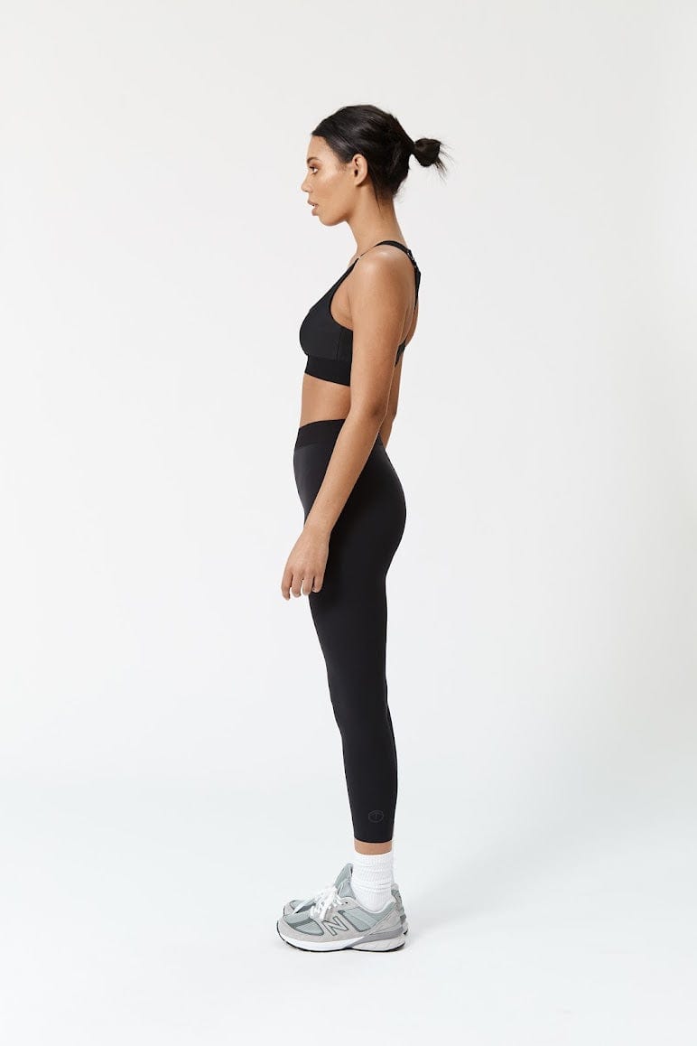 Tully Lou Compression Active Legging - Black Leggings