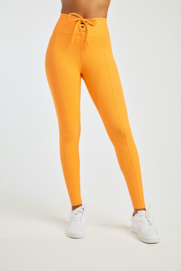 Year of Ours Ribbed Football Legging Sherbert Leggings
