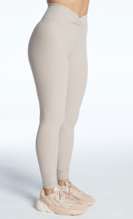 Year of Ours Stretch Veronica Legging Oat Leggings