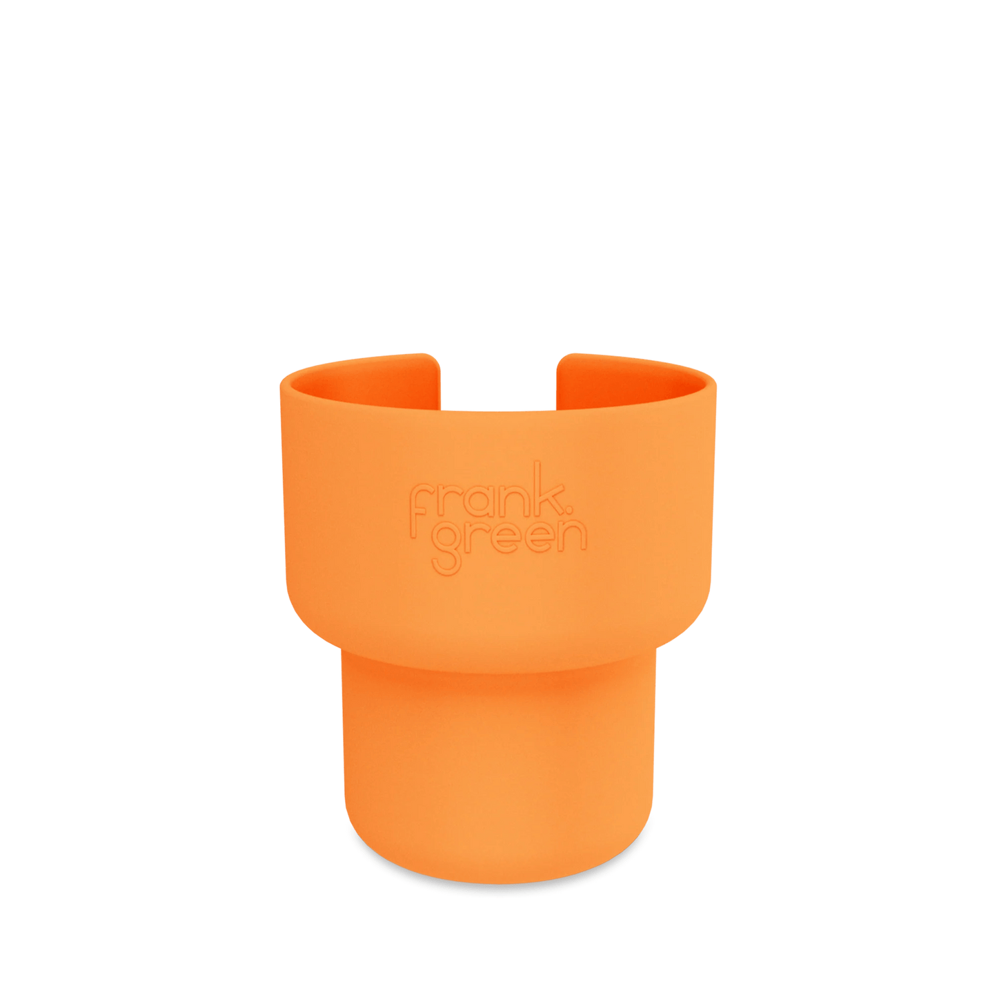 Frank Green Car Cup Holder - Neon Orange Drink Bottles