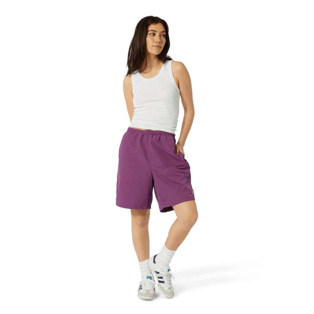 HUF New Day Easy Short - Purple Shorts