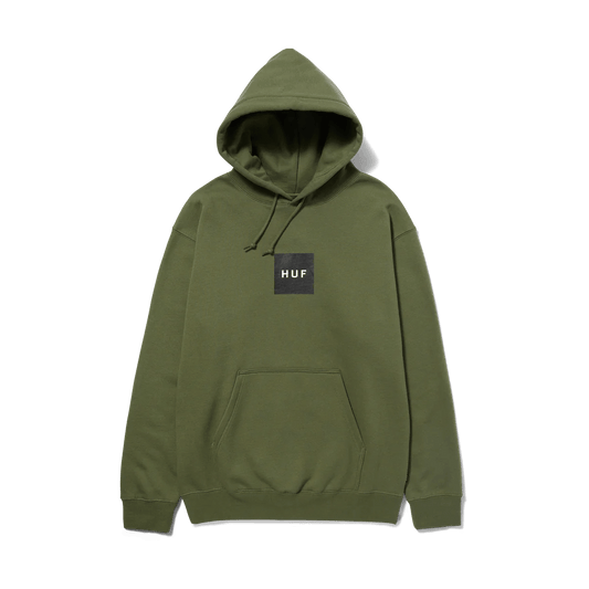 HUF Set Box Pullover Hoodie - Olive Hoodies