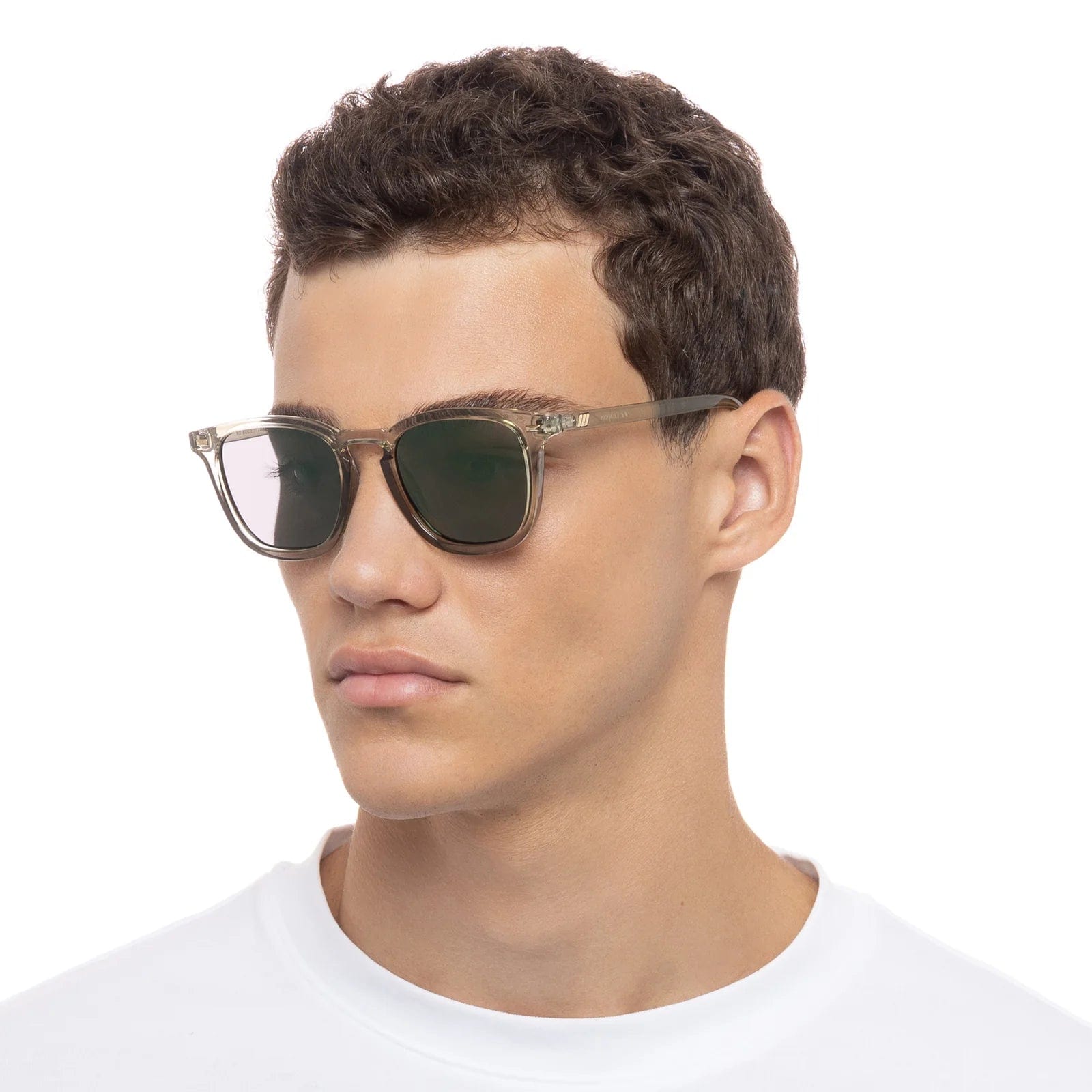 Le Specs No Biggie Eucalyptus Sunglasses