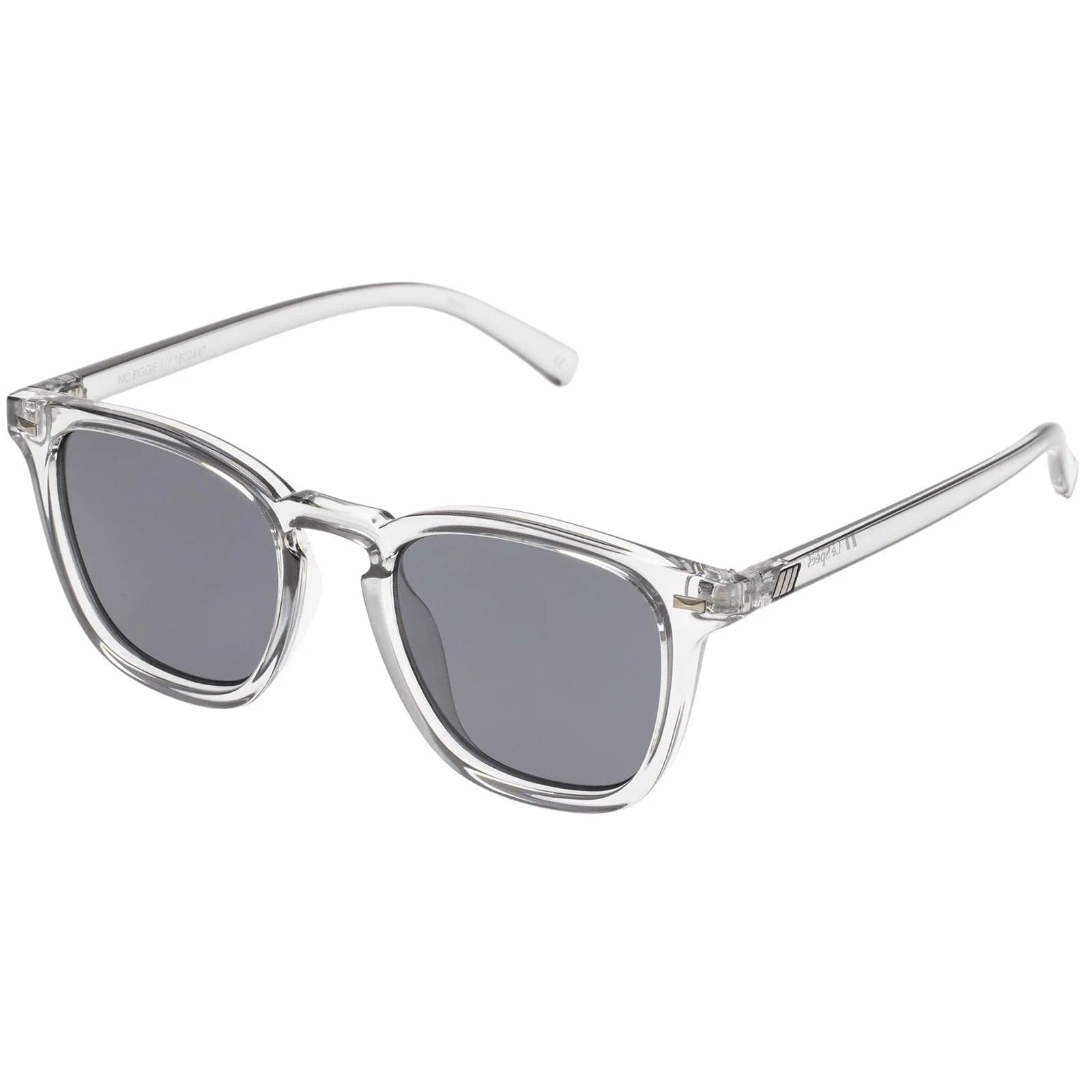 Le Specs No Biggie Pewter-Smoke Sunglasses