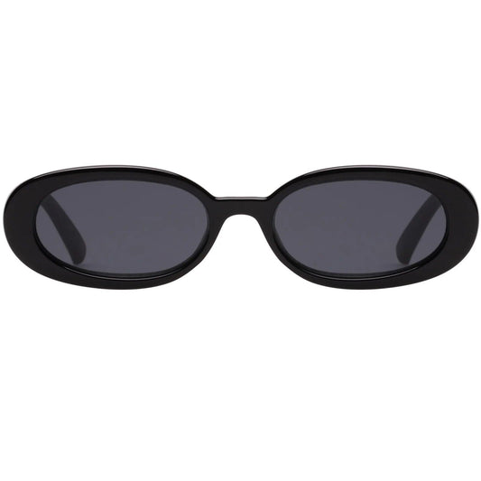 Le Specs Outta Love Black Sunglasses
