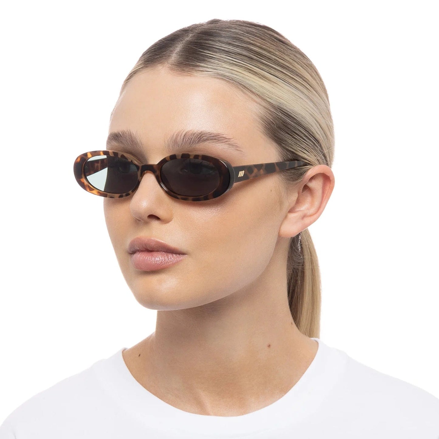 Le Specs Outta Love Tort Sunglasses