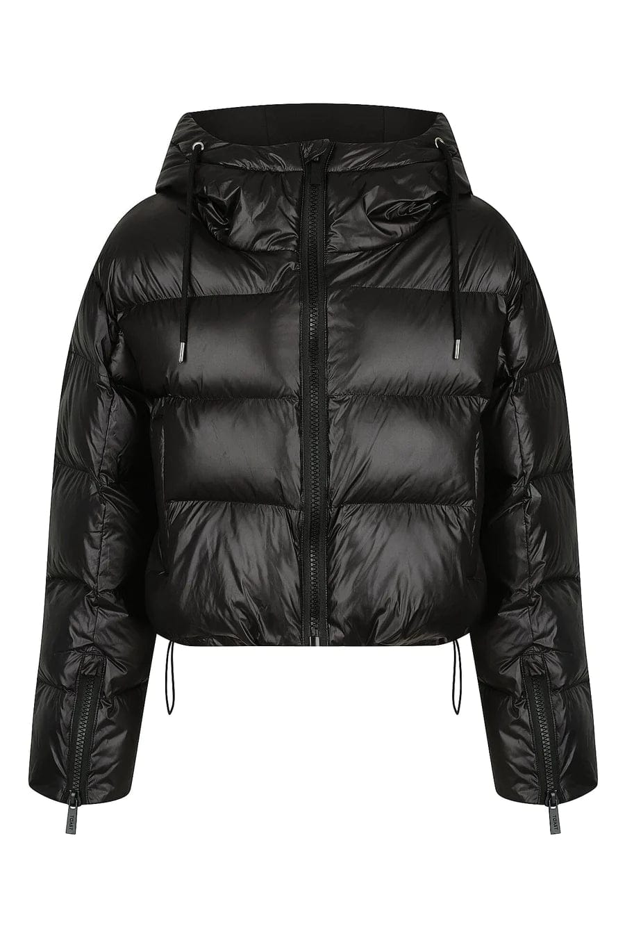 Orbit Puffer Jacket - Glazed Black Jackets