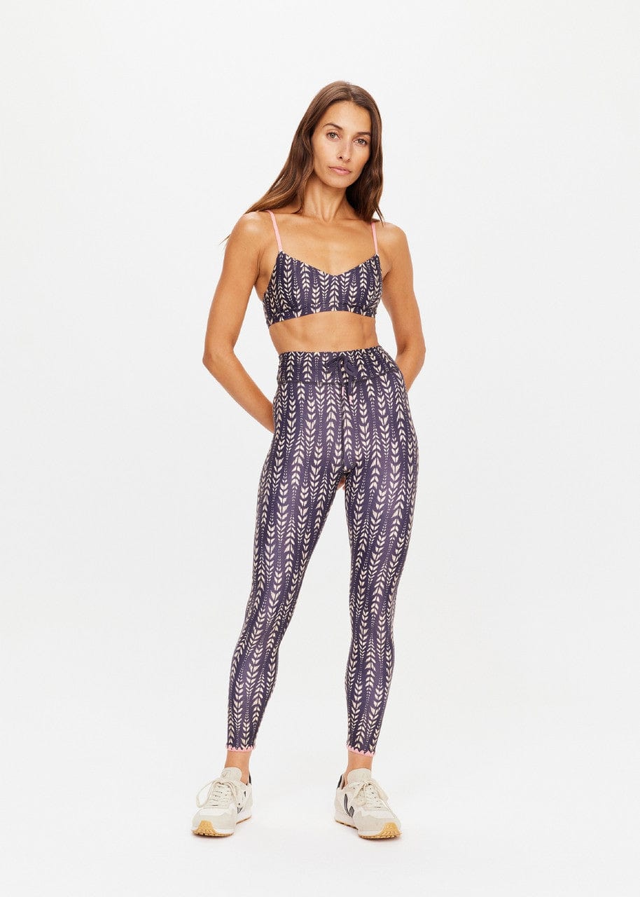 The Upside 25IN Midi Pant in Abstract Leggings