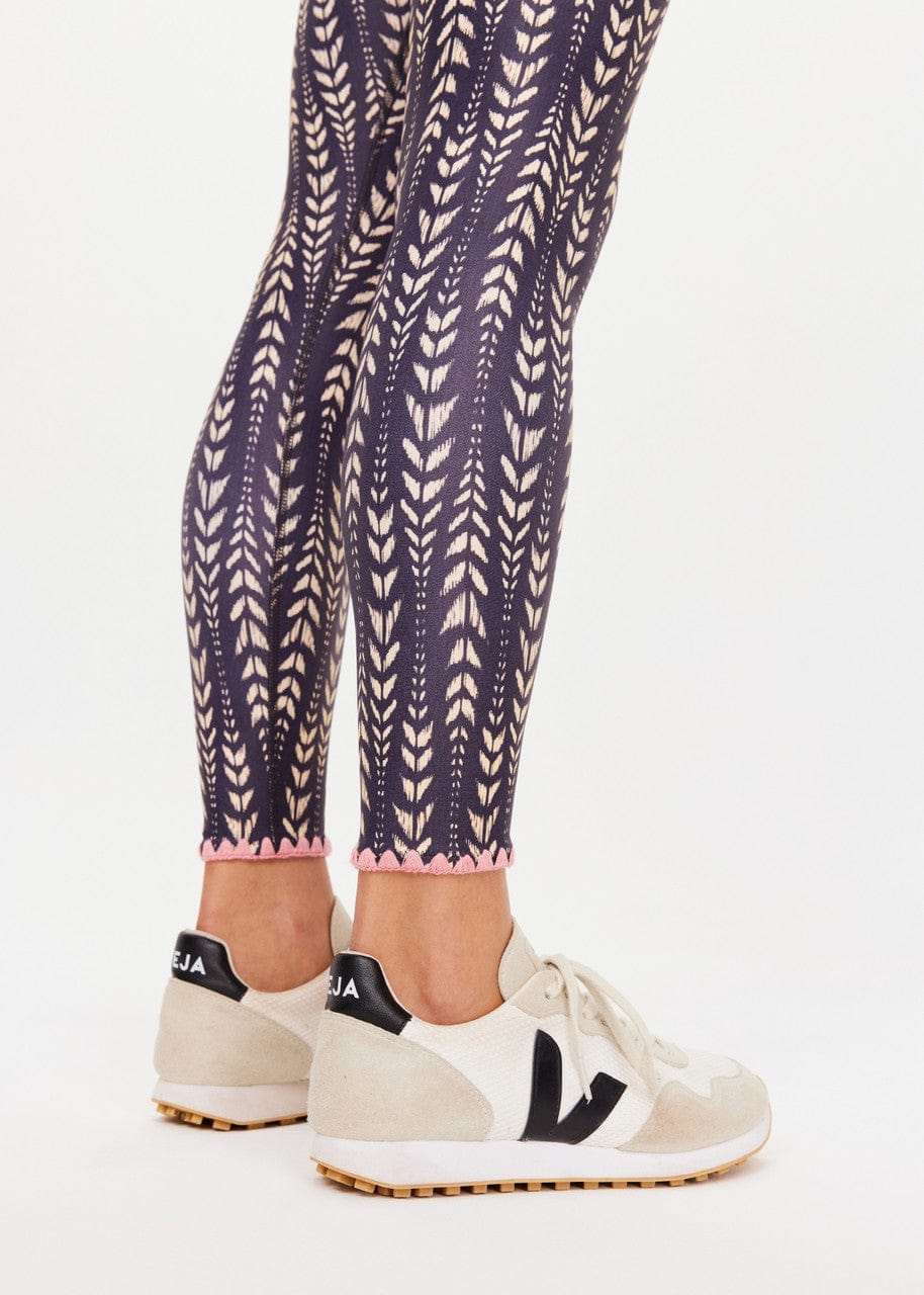 The Upside 25IN Midi Pant in Abstract Leggings