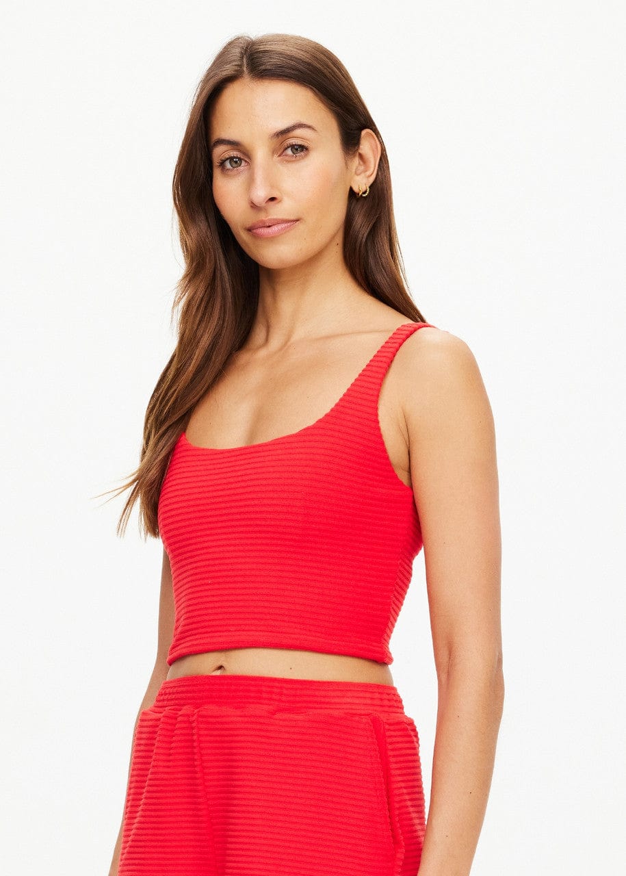 The Upside Quince Lucia Crop Crop Tops