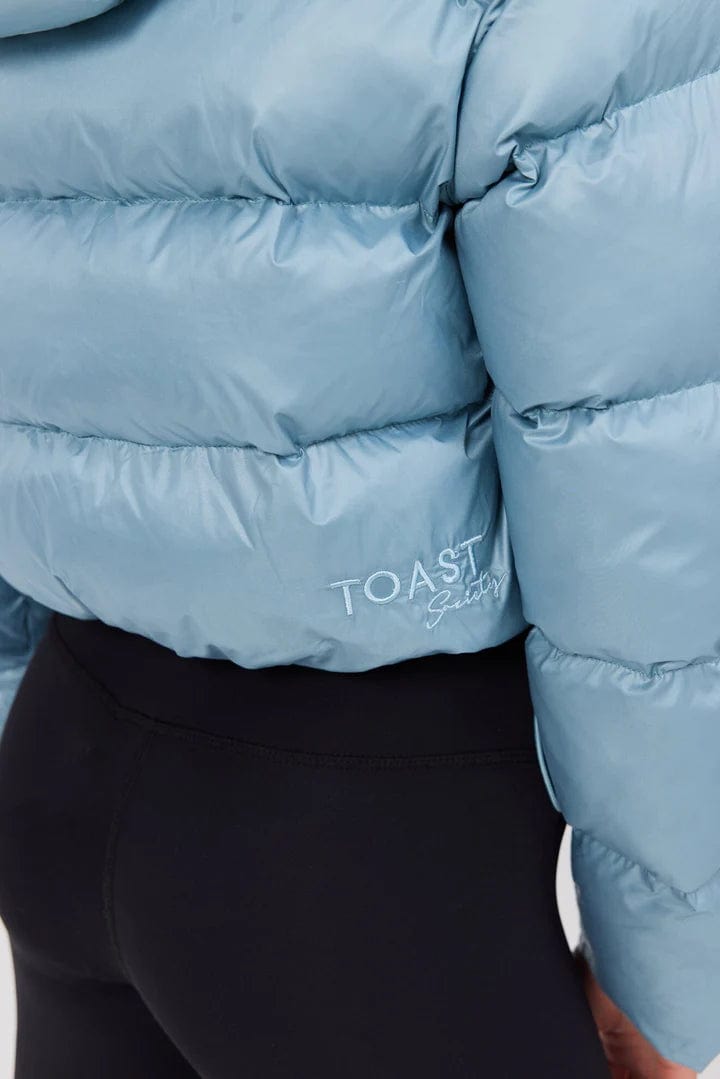 Toast Society Orbit Puffer - Glazed Space Blue Jackets
