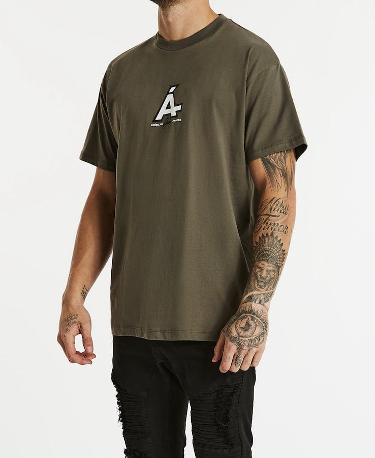 Américain Paris Maine Oversized Tee - Agave Green T-Shirts